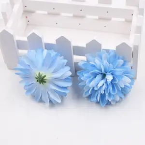 7cm זול דייזי מיני מלאכותי משי הידראנגאה פרחי ראשי DIY רעיונות פרח נשיקה כדור לחתונה דקורטיבי