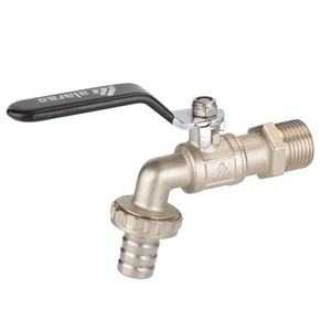 가벼운 모델 니켈 도금 황동 호스 Bibcock 탭 밝은 <span class=keywords><strong>bibcocks</strong></span> 제품 카테고리 - Product Image 1