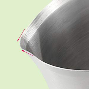 Pichet à lait en acier inoxydable, appareil de mesure puissant et personnalisé, pour friser le lait, avec marquage, 1 pièce - Product Image 2