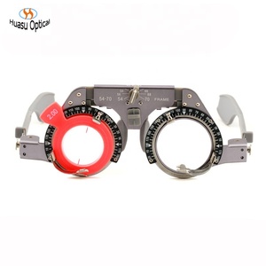Gute Qualität Günstige Titan legierung Trial Frame Ophthalmic Equipment Einstellbare 54-70 Optometrie Okular Trial Glasses Eye Test - Product Image 2