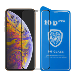 <span class=keywords><strong>Precio</strong></span> de fábrica <span class=keywords><strong>2019</strong></span> 9 H de la cubierta completa 10D de vidrio templado Protector de pantalla para <span class=keywords><strong>iPhone</strong></span> XS <span class=keywords><strong>XR</strong></span> Max X pantalla de seda - Product Image 1