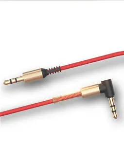Universal 3,5mm auto AUX adapter Coiled Stereo Audio Kabel für Samsung S6/S7/S8/S9/ s10 für iPhone 6/7/8/9 für iPhone X