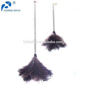 Venta al por mayor de aseguramiento de la calidad mejor precio FD-10-1 de plumas de avestruz Duster Nat.4-6in - Product Image 5