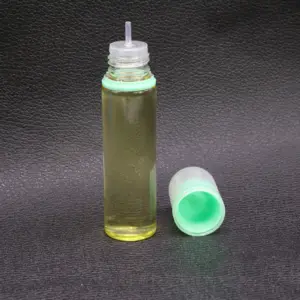 新设计的60毫升防篡改60毫升带螺纹盖的塑料瓶，用于颜色存储或液体填充