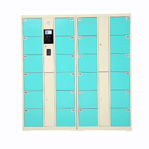 24 Door Electronic <strong>Locker</strong> Supermarket Barcode <strong>Locker</strong> PIN <strong>Code</strong> Steel <strong>Locker</strong> - Product Image 6