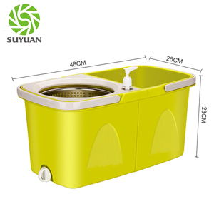 Caliente 360 grado rotationg <span class=keywords><strong>tornado</strong></span> fregona con doble cubo - Product Image 5