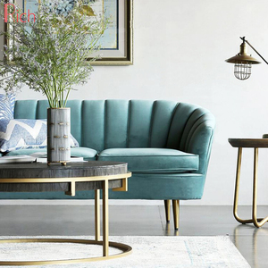 جديد مخصص تصميم فندق الأثاث <span class=keywords><strong>Loveseat</strong></span> الشمال ثلاثة مقاعد أريكة نسيجية أريكة - Product Image 5