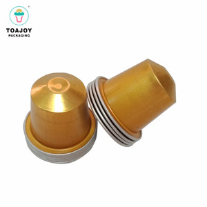 Chine en aluminium propre café capsules <span class=keywords><strong>nespresso</strong></span> autocollant avec couvercles - Product Image 2