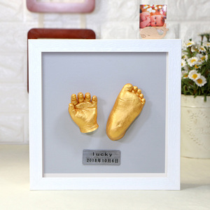 Boîte profonde Cadre PS Cadre De Boîte Ombre Carrée 4.3 CM Profondeur Bébé Mains Pied <span class=keywords><strong>Moulage</strong></span> de Cadre De Boîte D'ombre - Product Image 3