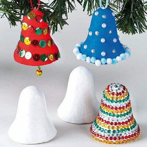 Coni Di Schiuma Polistirolo Holibanna - 12 Pezzi Da 15 Cm, Per Decorazioni Natalizie E Artigianato - Foto 11