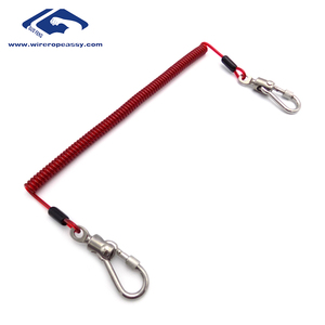 Resistencia al envejecimiento retráctil de <span class=keywords><strong>alambre</strong></span> con gancho de mosquetón - Product Image 5
