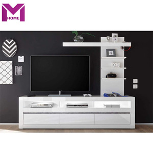 Modular Furniture Modern <strong>TV</strong> Stand Cabinet Types of Wooden <strong>TV</strong> Stand <strong>Wall</strong> <strong>Unit</strong> with LED Cabinet Furniture - Product Image 2