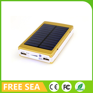 2018 mới năng lượng mặt trời ngân hàng điện 12000 mah bên ngoài pin powerbank năng lượng mặt trời sạc cho iPhone <span class=keywords><strong>HTC</strong></span> PSP - Product Image 4