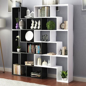 Estantería de madera para sala de estar, mueble para pasillo, separador de rejilla, estantería para niños - Product Image 5
