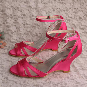 Customized <strong>Navy</strong> Wedge <strong>Sandals</strong> <strong>Wedding</strong> - Product Image 6