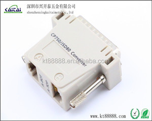 D - sub DB25p à <span class=keywords><strong>RJ45</strong></span> double réseau connecteur - Product Image 1