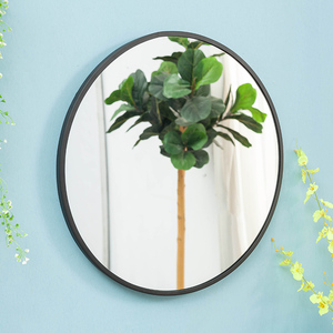 Modern Nordic Decorative <strong>Large</strong> Iron Frame Wall <strong>Round</strong> <strong>Mirror</strong> for Sales <strong>Mirror</strong> Factory Ningbo - Product Image 2
