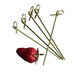 Venta al por mayor de barbacoa bambú nudo fruta pinchos para <span class=keywords><strong>Bar</strong></span> y fiesta - Product Image 2