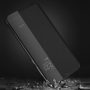 Mince Automatique Réveil En Cuir Flip <span class=keywords><strong>Smart</strong></span> <span class=keywords><strong>View</strong></span> Fenêtre Téléphone Housse Pour <span class=keywords><strong>Huawei</strong></span> <span class=keywords><strong>Mate</strong></span> <span class=keywords><strong>20</strong></span> <span class=keywords><strong>Lite</strong></span> - Product Image 3