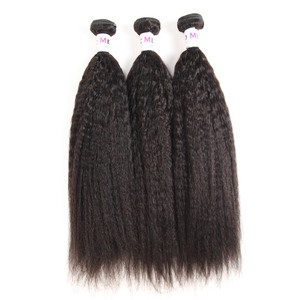 Mojado y ondulado cutícula alineada humano recto sedoso chino luz Yaki <span class=keywords><strong>cabello</strong></span> - Product Image 1
