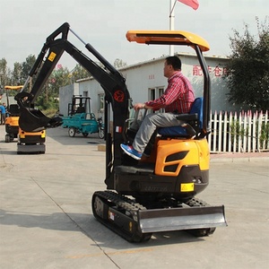 Mini excavadora 1.5/1.6 Ton <span class=keywords><strong>pequeña</strong></span> Excavadora hidráulica, 0.045cbm cubo excavadora para cavar - Product Image 5