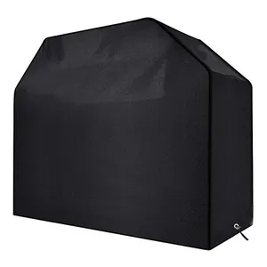 online BBQ Grill Cover Dust-Proof Rainproof Moistureproof Cloth Furnace Cover Outdoor Sun-Safe Barbecue Accessories