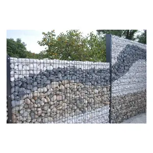 Hàng rào bảo mật sân thép mạ kẽm chống nước với lưới rọ đá-Dễ dàng lắp ráp dịch vụ mô hình 3D bền - Product Image 1
