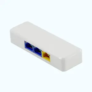 Nieuwe 3 Port PoE Verlengen Schakelaars Ondersteuning Cascade 2 keer Lange Transmissie PoE Ethernet Switch