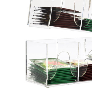 YAGELI ถุงชาอะคริลิคออนไลน์,อุปกรณ์จัดระเบียบถุงชา - Product Image 5