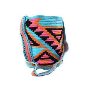 Personalizado colorido embragues hechos a mano bolso <span class=keywords><strong>Wayuu</strong></span> de ganchillo de las mujeres, bolsa de - Product Image 2