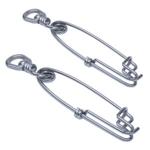 Paslanmaz çelik Floatline Tuna klipler aka <span class=keywords><strong>Longline</strong></span> balıkçılık şube askıları fırdöndüler ile sazan balıkçılık aksesuarları - Product Image 5