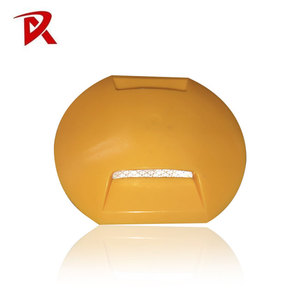 मजबूत प्रतिबिंब यातायात सुरक्षा सड़क स्टड सफेद बिल्ली आंख परावर्तक - Product Image 4