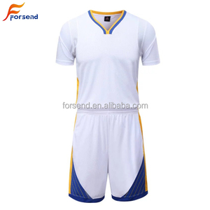Professional custom sublimate white and blue Design basketball Jersey - Product Image 1