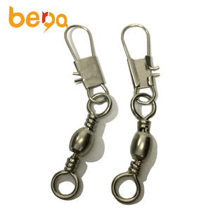 <span class=keywords><strong>Baril</strong></span> pivotant <span class=keywords><strong>ou</strong></span> Grue pivotant avec bouton-pression <span class=keywords><strong>ou</strong></span> double sécurité snap terminal s'attaquer pour la pêche à la carpe accessoires - Product Image 4