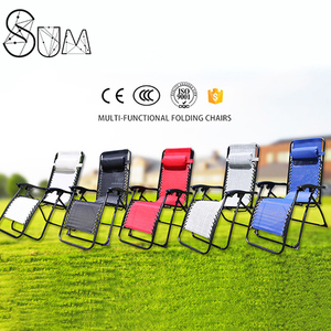 <span class=keywords><strong>2</strong></span> pcs Zéro Gravité Inclinable Jardin bain de Soleil Chaise Longue <span class=keywords><strong>Transat</strong></span> Ensemble - Product Image 4