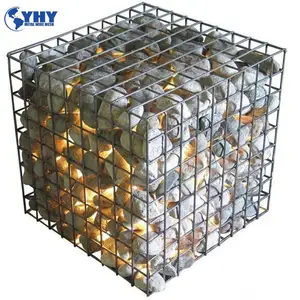 נירוסטה מרותך רשת תיל סלי gabion קיר תמך המחיר הטוב ביותר למכירה