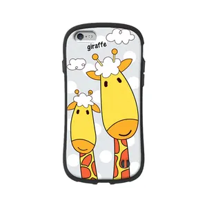 Hayvanlar karikatür sevimli çocuklar aşk iFace Camo iPhone için kılıf sağlam sert kapak kaymaz kavrama ile kenar iphone 6 için 7 8 artı XSMAX