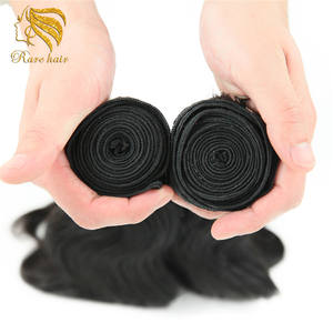 4 unidades virgen extensiones de cabello humano color negro natural virgen barato pelo virginal filipino - Product Image 5