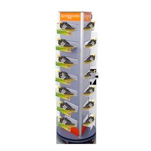 Espositore per <span class=keywords><strong>Scarpe</strong></span> in Pelle da Uomo a Doppio Lato, Scaffale per Negozi - Product Image 4