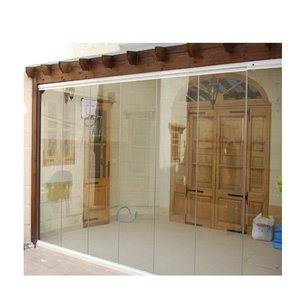 <span class=keywords><strong>Puertas</strong></span> de desvío de vidrio de Granero Interior, <span class=keywords><strong>puertas</strong></span> de acordeón modernas de alta calidad <span class=keywords><strong>sin</strong></span> marco de aluminio, aleación de aluminio, plegables para Exterior - Product Image 4