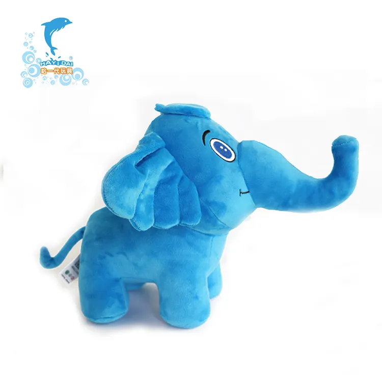 Mejor venta proveedores elegante hecho en China bebé juguetes de peluche lindo elefante de peluche de juguete Animal