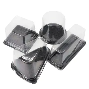 Hoge Selling Plastic Mooncake Container Mini Container Clear Plastic Taart Containers