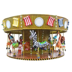 china attraction kids outdoor animal amusement park gyroscope Carousel rides for sale