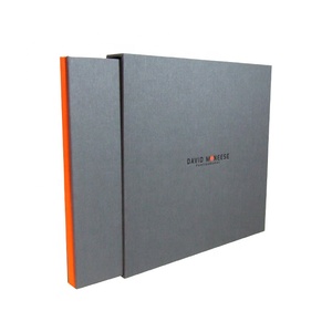 Chất Lượng Cao Luxury Tông Giấy Bao Bì Cuốn Sách Tay Áo Brochure In Ấn Hộp Quà Tặng - Product Image 3