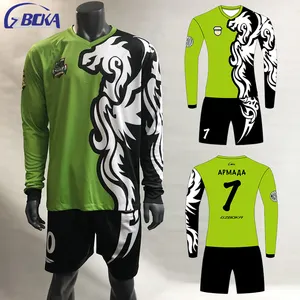 Guangzhou custom sublimation druck neue modell club fußball fußball jersey