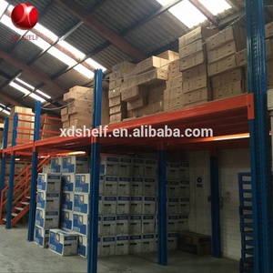 Entresuelo de servicio pesado de almacenamiento de almacén de acero de hierro estante de sistema con agujero de Paloma - Product Image 3