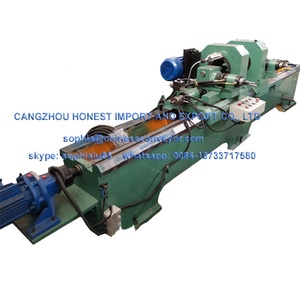 Rouleau de convoyeur de tuyau aléseuse/tuyau deux extrémités tournant machine de trou - Product Image 1