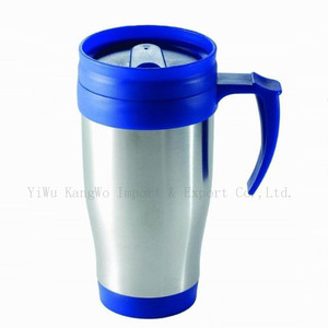 Doble pared de vacío de acero inoxidable aislado de viaje taza de café de boca ancha con BPA <span class=keywords><strong>gratis</strong></span> - Product Image 1