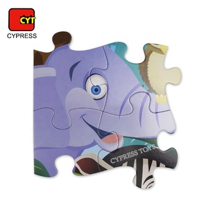 Cartoon Forest Animals Pattern <strong>Jigsaw</strong> Puzzle Paper <strong>3D</strong> Puzzle <strong>Jigsaw</strong> - Product Image 3