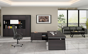 Ensemble de bureau de direction moderne en mélamine, table de direction, prix - Product Image 4